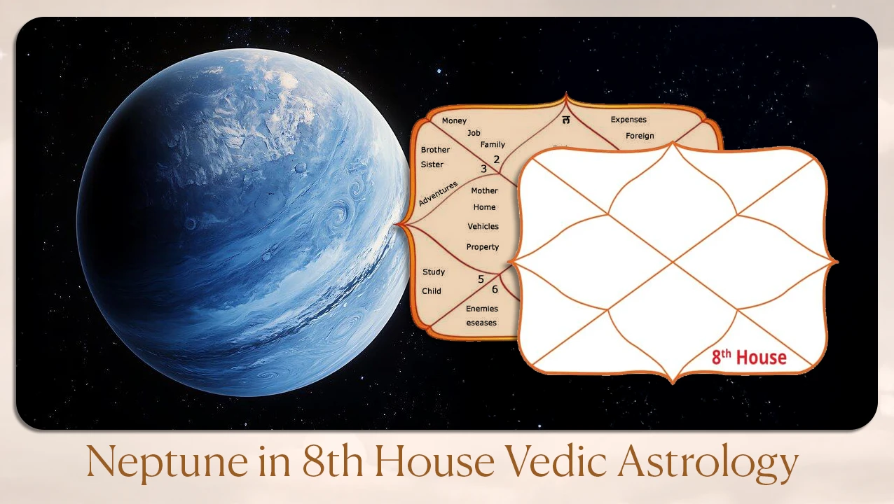 Neptune in 8th House Vedic Astrology